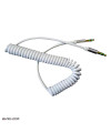 کابل ای یو ایکس فنری 1 متری AUX Bouncy Audio Cable 1m