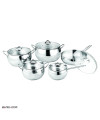 سرویس قابلمه استیل 10 پارچه دلمونتی DL1070 Delmonti Cookware set