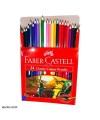 مداد رنگی 24 رنگ فابر کاستل جعبه مقوایی FABER CASTELL 24 COLOR  