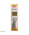 مداد مشکی تارگت 12 عددی T-2955 Target Black Pencil HB