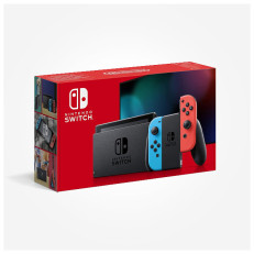 کنسول بازی نینتندو سوییچ نئون قرمز و آبی مدل Nintendo SwitchB07W4CK8KR