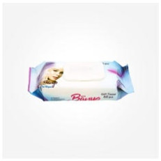 دستمال مرطوب پاک کننده آرایش بانیو بسته 60 عددی Make Up Banyo