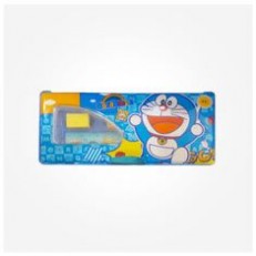 جامدادی مکانیکی با ست لوازم نوشتار Doraemon Pencil Box