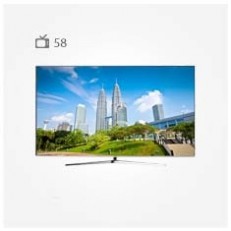 تلویزیون ال ای دی هوشمند جی پلاس Gplus 58LU721