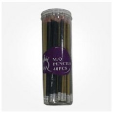 مداد مشکی 48 عددی ام کیو پاک کن دار M.Q Black Pencil 