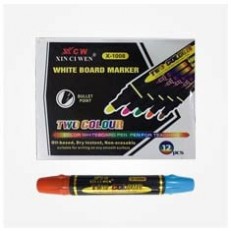 ماژیک وایت برد دو رنگ X-1008 Whiteboard Marker 2 in 1 