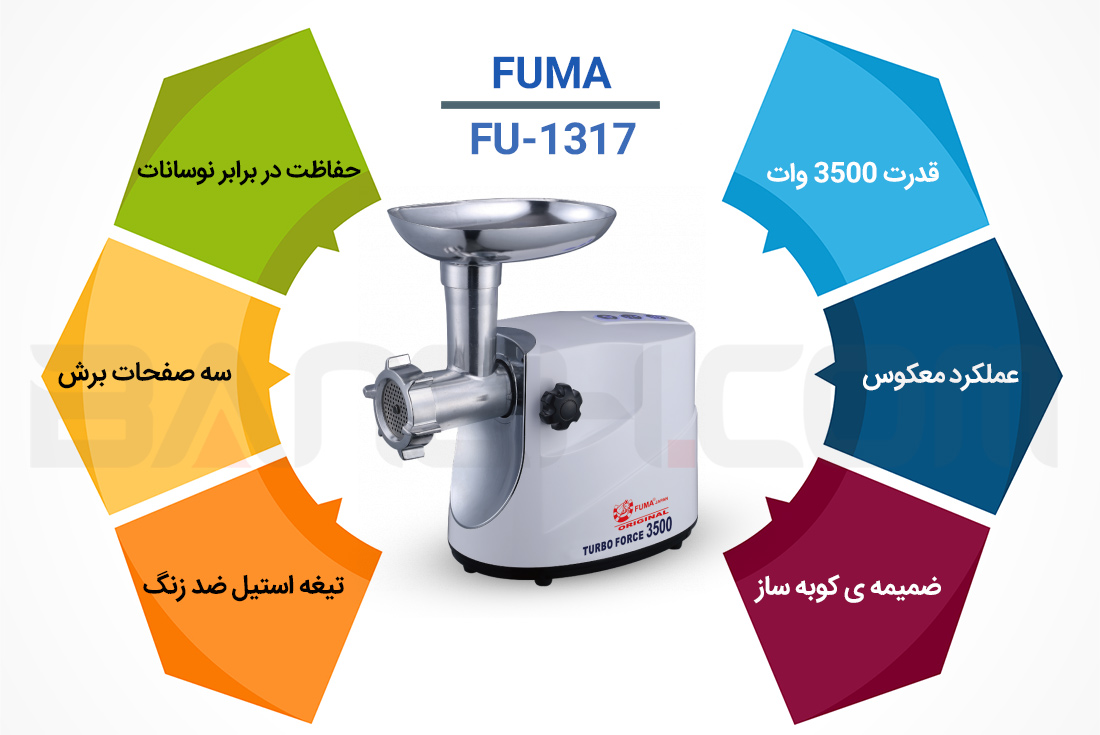 اینفوگرافی چرخ گوشت فوما fu-1317